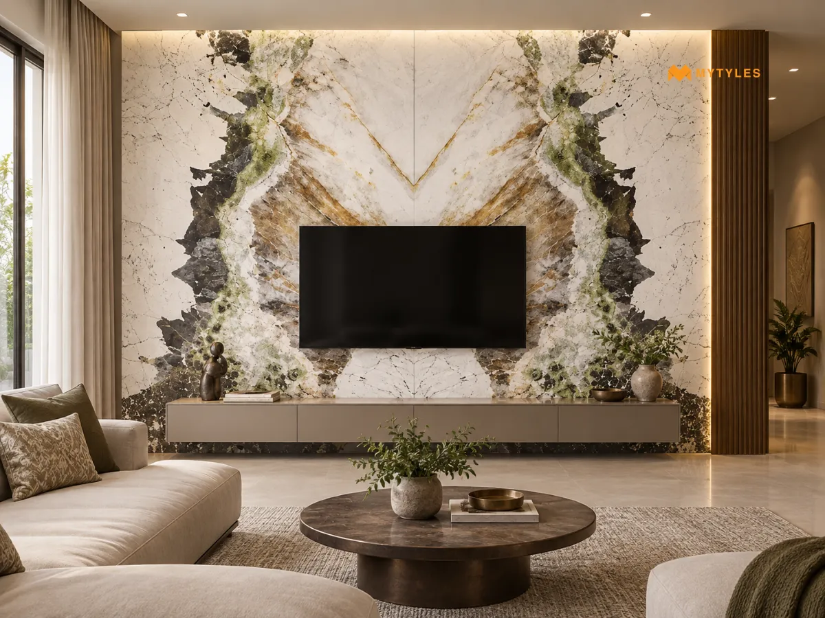 Give One Living Room Wall More Detail